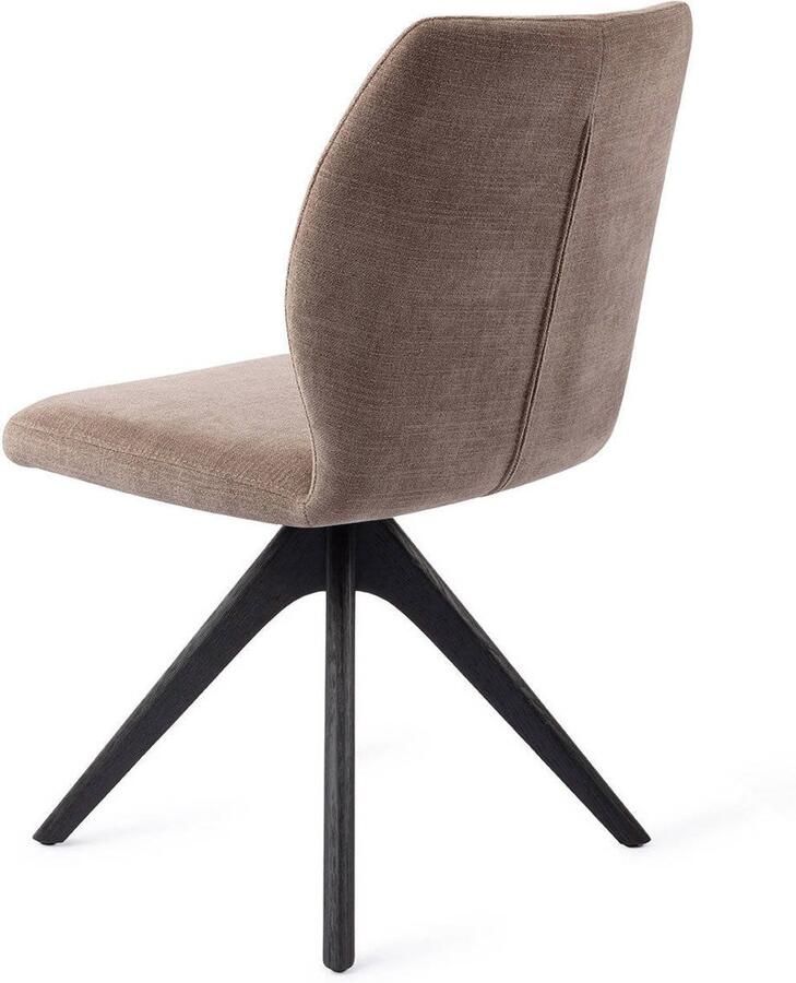 Jesper Home Eetkamerstoel Ikata Revolve Oak Black Mocha Mist