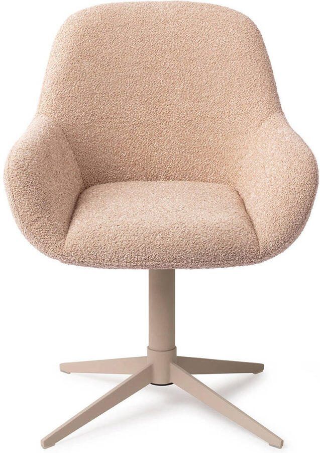 Jesper Home Eetkamerstoel Kushi Quad Beige Flax Relax