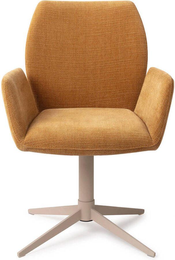 Jesper Home Eetkamerstoel Misaki Quad Beige Honey Harvest