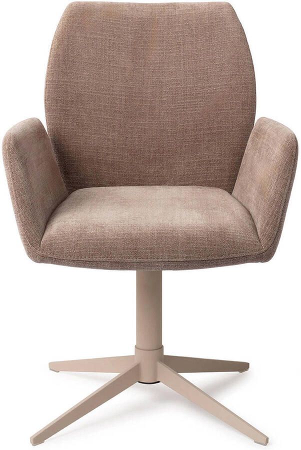 Jesper Home Eetkamerstoel Misaki Quad Beige Mocha Mist