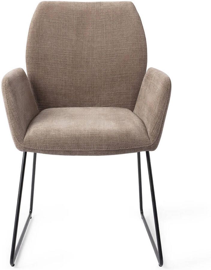 Jesper Home Eetkamerstoel Misaki Slide Black Mocha Mist