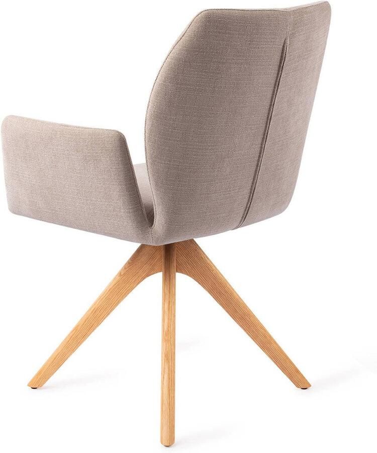 Jesper Home Eetkamerstoel Misaki Revolve Oak Natural Sand Strand