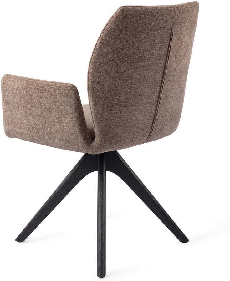 Jesper Home Eetkamerstoel Misaki Revolve Oak Black Breezy Blue