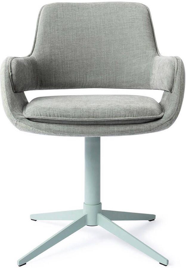 Jesper Home Eetkamerstoel Oketo Draaibaar Green Midori