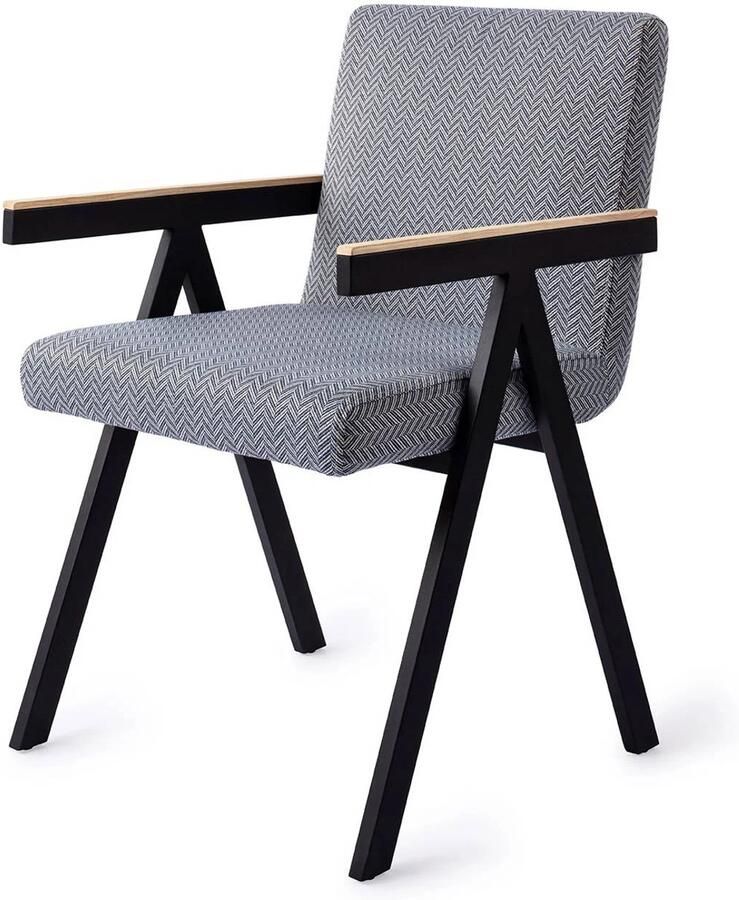 Jesper Home Eetkamerstoel Omuta Chevron Royal