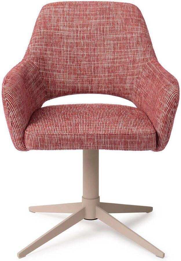 Jesper Home Eetkamerstoel Yanai Quad Beige Berry Bars