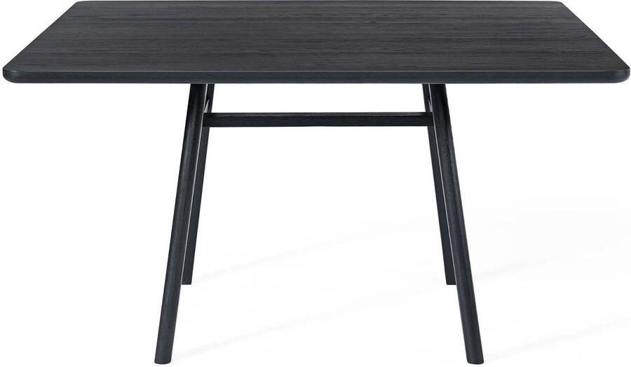 Jesper Home Vierkante Eettafel Surnu Eiken 140 x 140cm Zwart