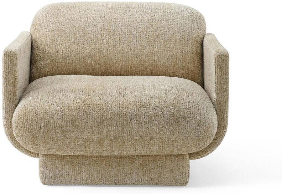 Jesper Home Fauteuil Nanae Chenille Dune Spice