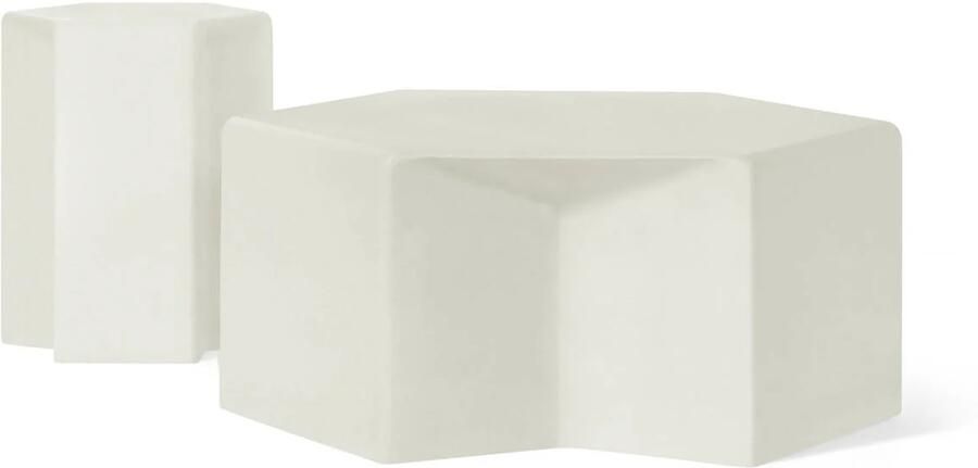 Jesper Home Salontafel Soka 92 x 80cm Canvas