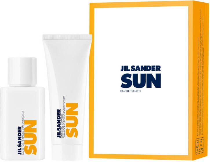 Jil Sander geschenkset Sun Woman eau de toilette 75 ml + showergel 75 ml