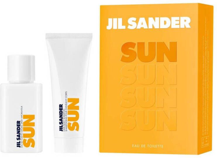 Jil Sander Sun geschenkset eau de toilette 75 ml & douchegel 75 ml