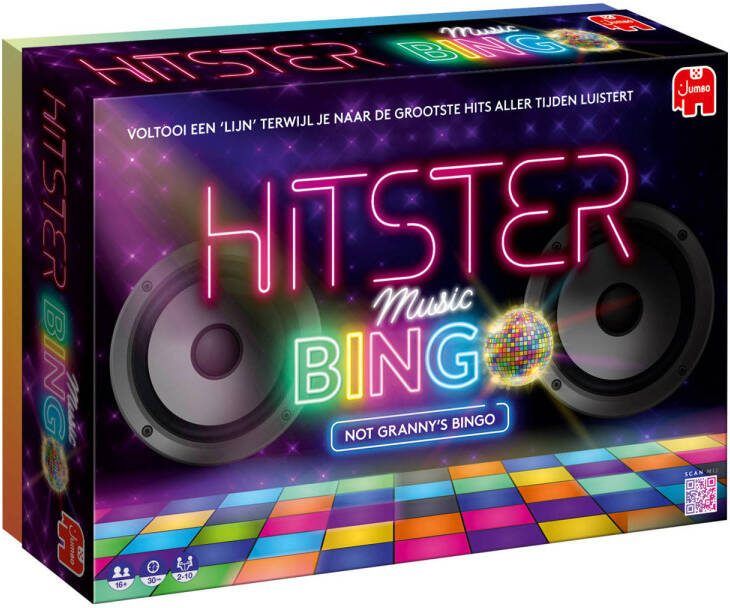 Jumbo Hitster Bingo Nederlandstalig Partyspel Actiespel