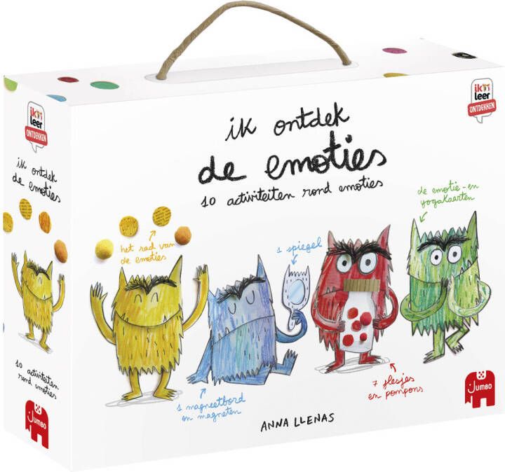 Ik Leer Jumbo Ontdekken Emoties Kleurenmonster Color Monster Emoties