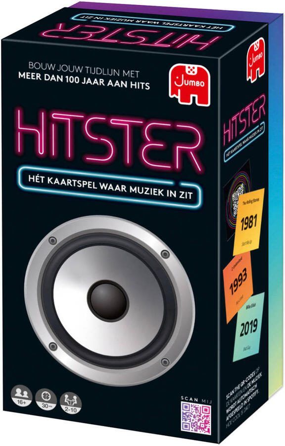 Jumbo Hitster Original Nederlandstalig Partyspel Actiespel - Foto 2