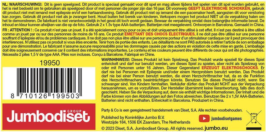 Jumbo Party & Co Shock You Partyspel Nederlandstalig - Foto 4