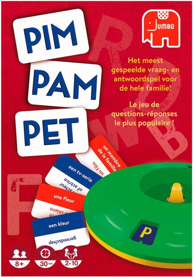 Jumbo Pim Pam Pet Original 2018 Kaartspel - Foto 4