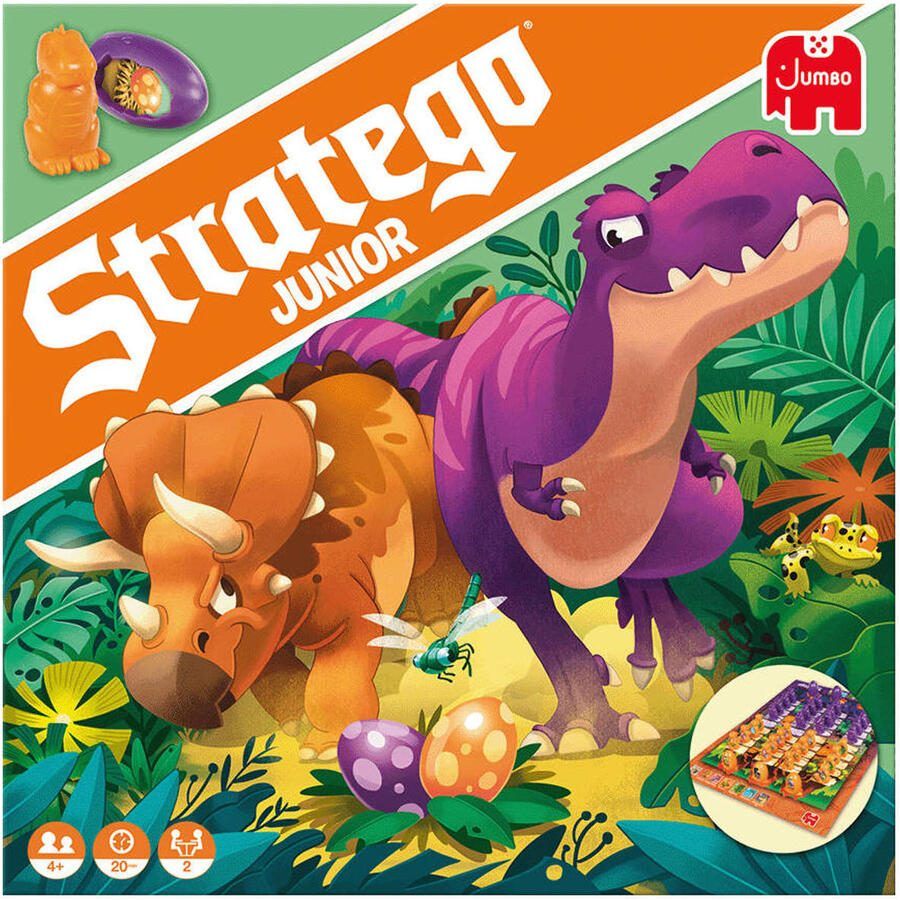 Jumbo Stratego Junior Dinos Bordspel vanaf 4 jaar - Foto 3