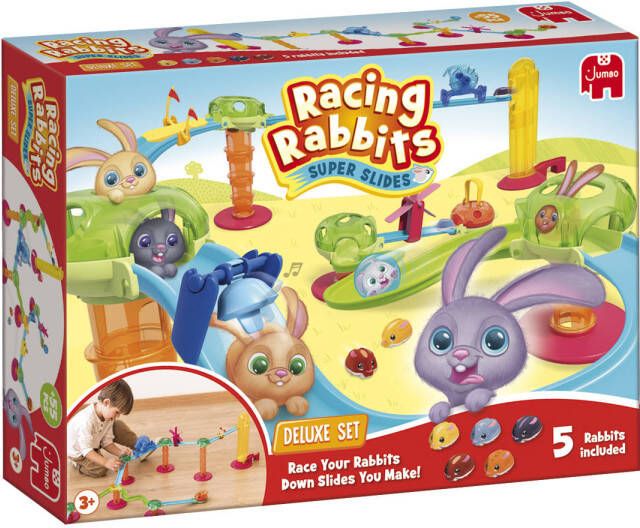 Jumbo Racing Rabbits Deluxe Set Knikkerbaan vanaf 3 jaar