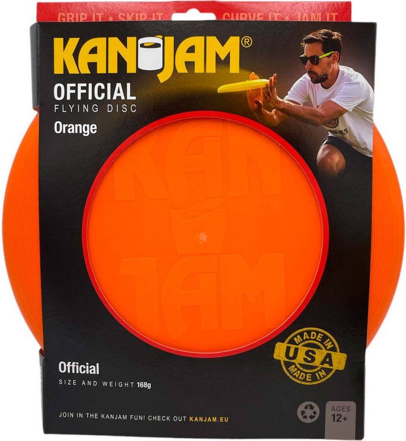 KanJam Official Disc Orange