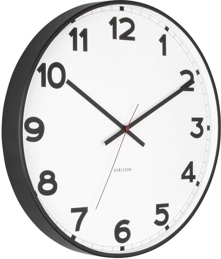 Karlsson Wandklok New Classic Medium Wit- Ø40 5cm - Foto 2