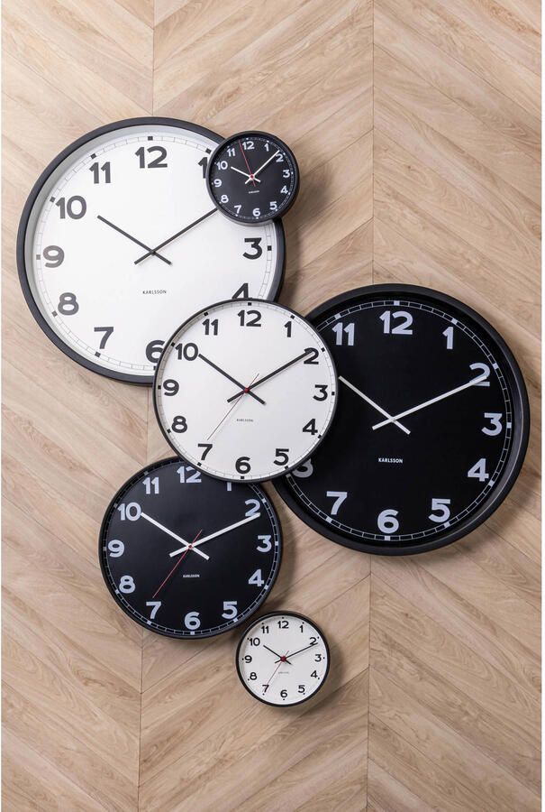 Karlsson Wandklok New Classic Medium Wit- Ø40 5cm - Foto 4