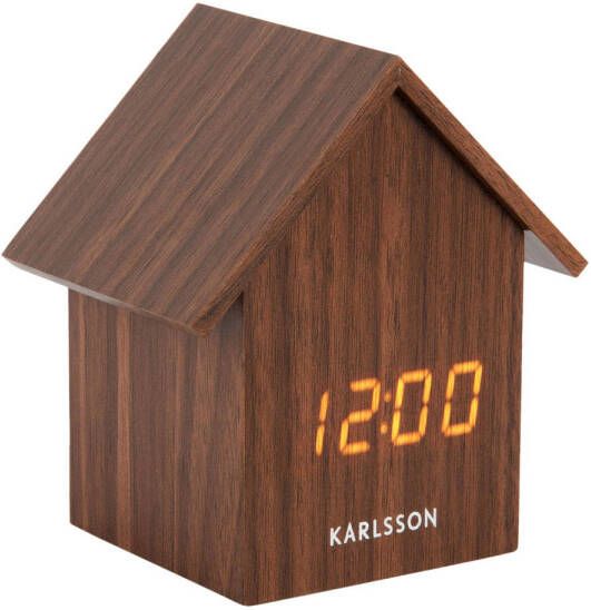 Karlsson Klokken wekker House LED