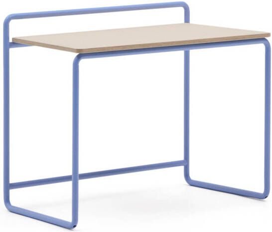 Kave Home Kinderbureau Tinn 82 x 45cm Blauw