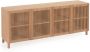 Kave Home Boekenkast Beyla 42.5 x 84.5 cm 78% MDF E0 (vezelplaat met gemiddelde dichtheid en lage formaldehyde-emissie klasse E0) 20% Eikenhoutplaat (Quercus alba) 2% Essenboomhout (Fraxinus Excelsior) - Thumbnail 3