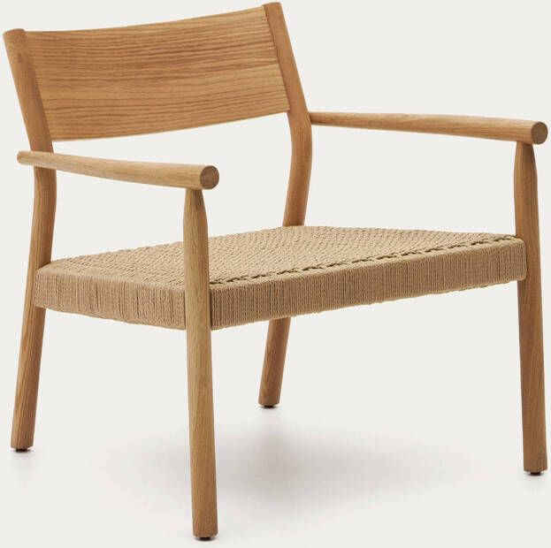 Kave Home Fauteuil Yalia Eikenhout Naturel