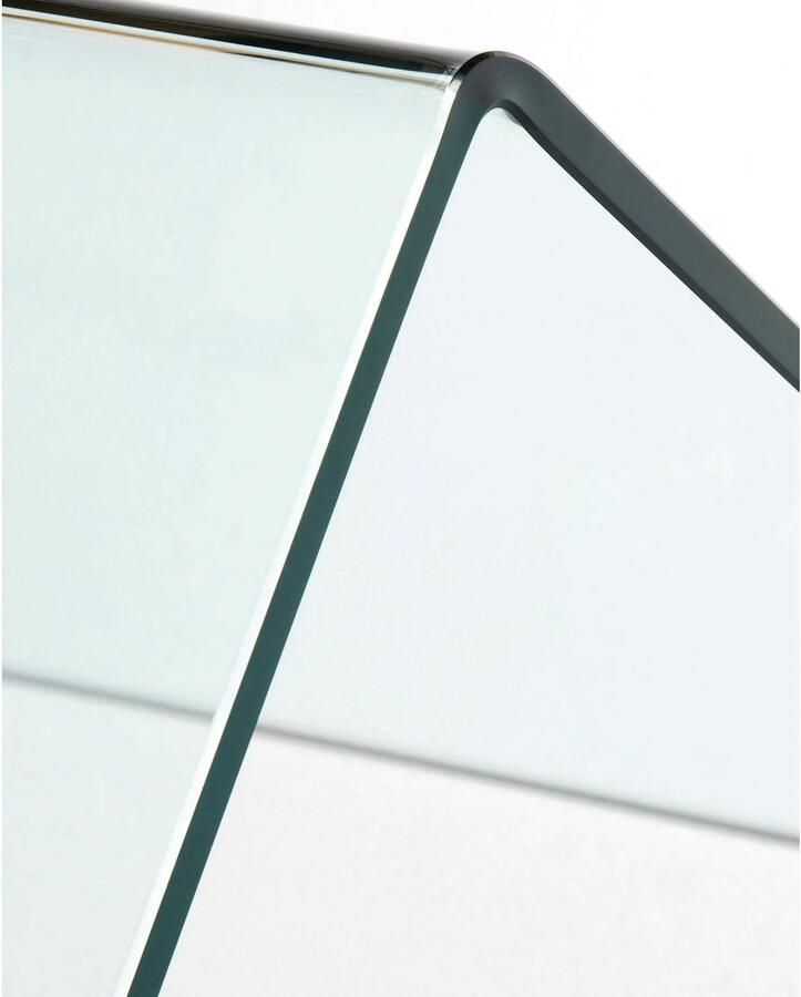 Kave Home Glazen Bureau Burano 125 x 70 cm Transparant - Foto 4