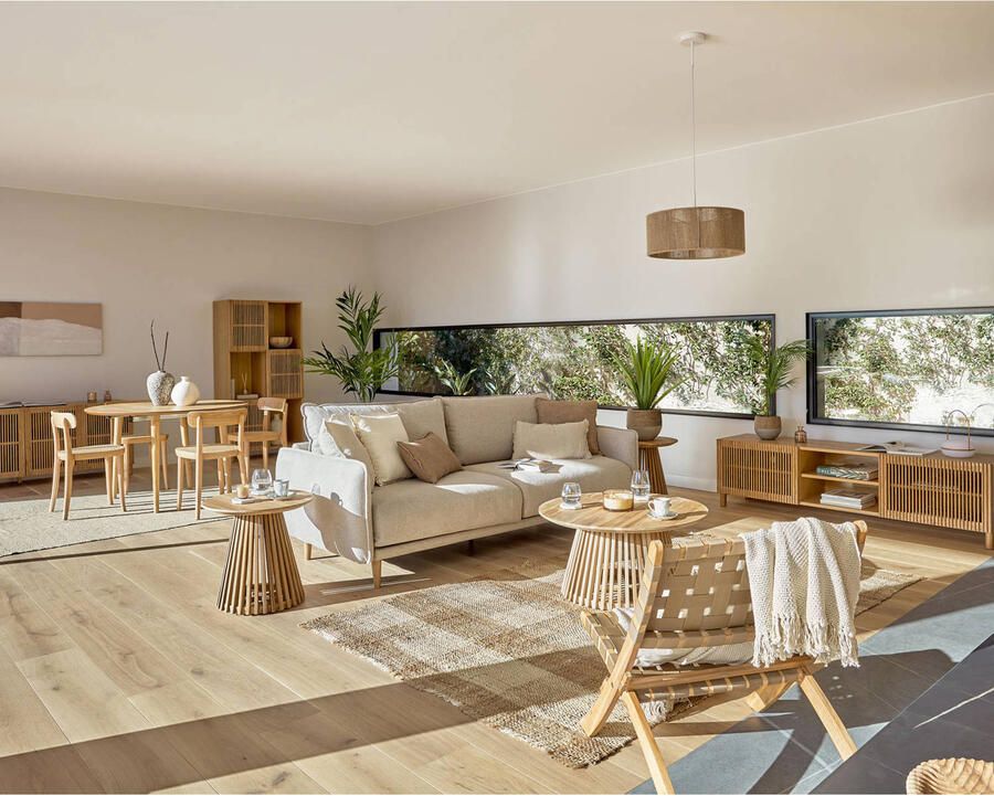 Kave Home Boekenkast Beyla 42.5 x 84.5 cm 78% MDF E0 (vezelplaat met gemiddelde dichtheid en lage formaldehyde-emissie klasse E0) 20% Eikenhoutplaat (Quercus alba) 2% Essenboomhout (Fraxinus Excelsior) - Foto 7