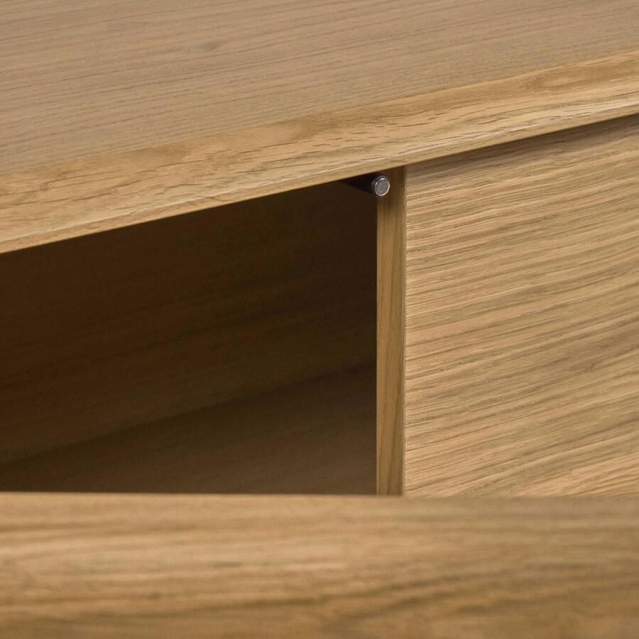 Kave Home Lenon eikenhout dressoir 200 x 86 cm van massief hout en eikenfineer FSC MIX Credit - Foto 3
