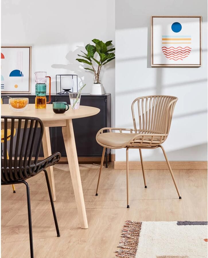 Kave Home eetkamerstoel (set van 2) Surpik