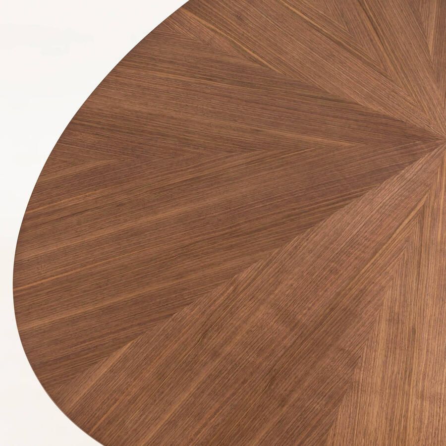 Kave Home Ovale Eettafel Naanim 180 x 110cm Hout Ovaal - Foto 3