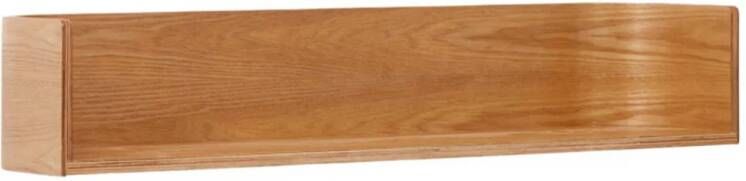 Kave Home Wandplank Octavia Essenhout 90cm Bruin