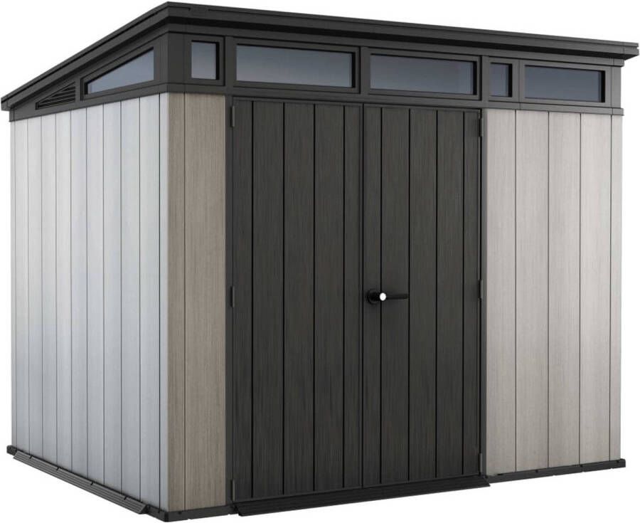 Keter Artisan 97 Tuinhuis 277x218x226 cm Grijsbruin