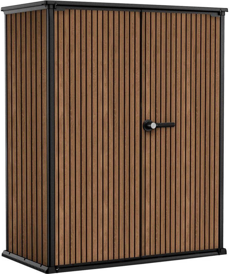 Keter Venetian Opbergkast 140x73.6x170.4cm Bruin