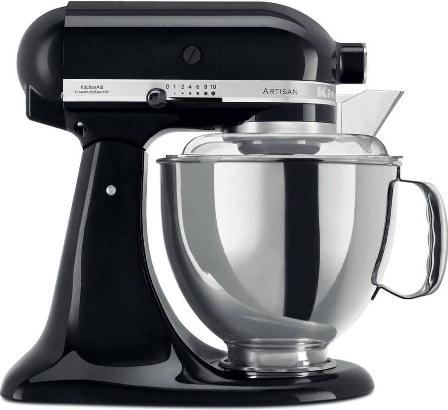 Kitchenaid Artisan 5KSM175PSEOB Onyx Zwart | Keukenrobots | Keuken&Koken Keukenapparaten | 5KSM175PSEOB - Foto 3