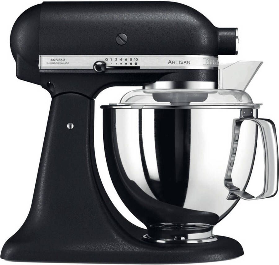 Kitchenaid Artisan 5KSM175PSEBK Vulkaanzwart | Keukenrobots | Keuken&Koken Keukenapparaten | 5KSM175PSEBK - Foto 2