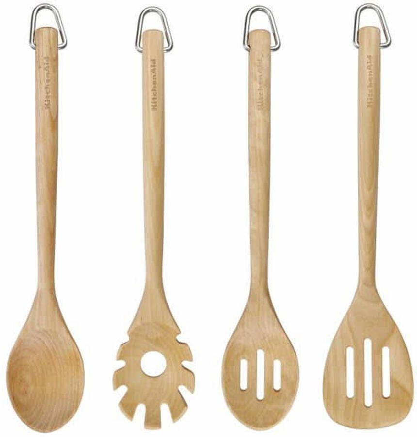 Kitchenaid Keukenhulpjesset Core Berkenhout 4-delig