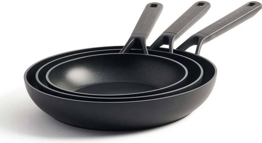 Kitchenaid Koekenpannenset Classic Forged ø 20 24 en 28 cm Keramische anti-aanbaklaag - Foto 4