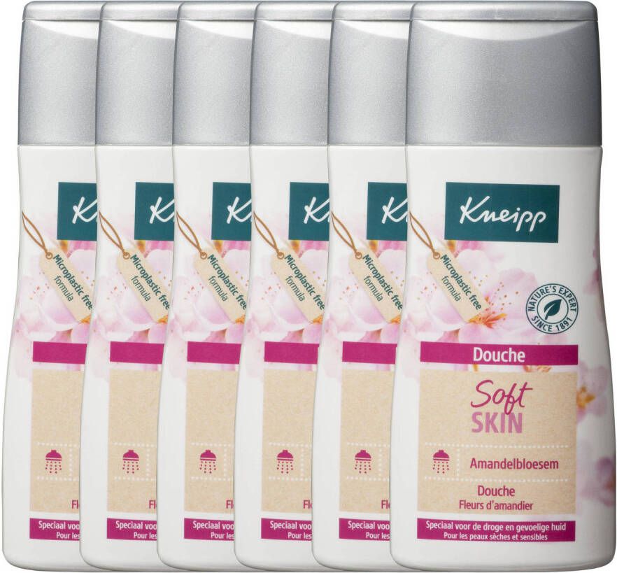 Kneipp Soft Skin douchegel 6 x 200ml voordeelverpakking