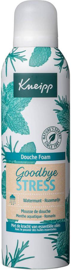 Kneipp Goodbye Stress Douche foam Douche schuim Watermunt en Rozemarijn Vegan 1 st 200 ml