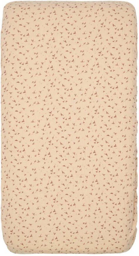 Koeka hoeslaken ledikant Trail beige