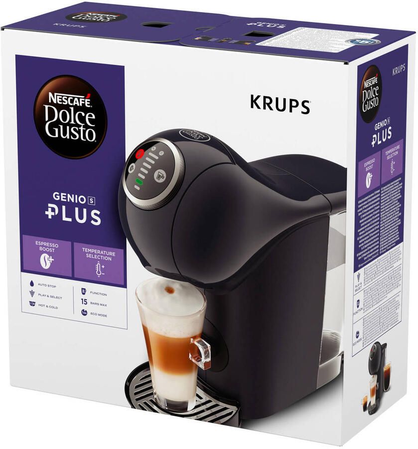 Krups Nescafé Dolce Gusto GENIO S Plus KP340B Automatische Koffiemachine Cosmic grey - Foto 2