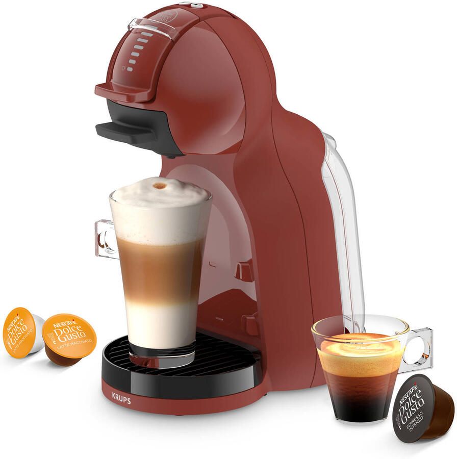 Krups NESCAFÉ Dolce Gusto Mini Me 2 van Red Brick Automatische Koffiemachine KP1435F0