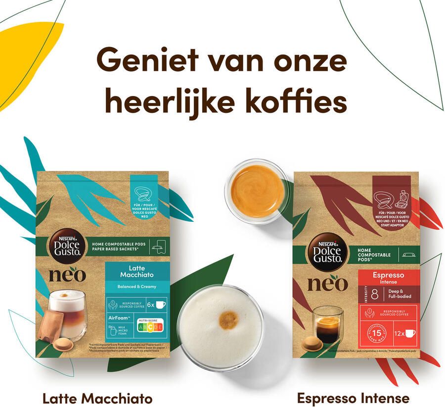 Krups NESCAFE Dolce Gusto NEO Latte YY5679 Koffiemachine Wit - Foto 4