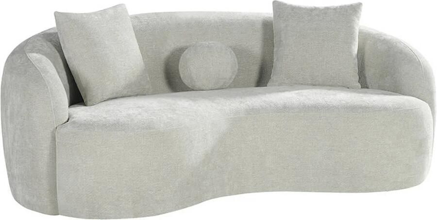 LABEL51 Organische 2 5-zits Bank Novo Elite stof Naturel