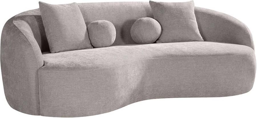 LABEL51 3-zits Organische Bank Novo Elite stof Stone