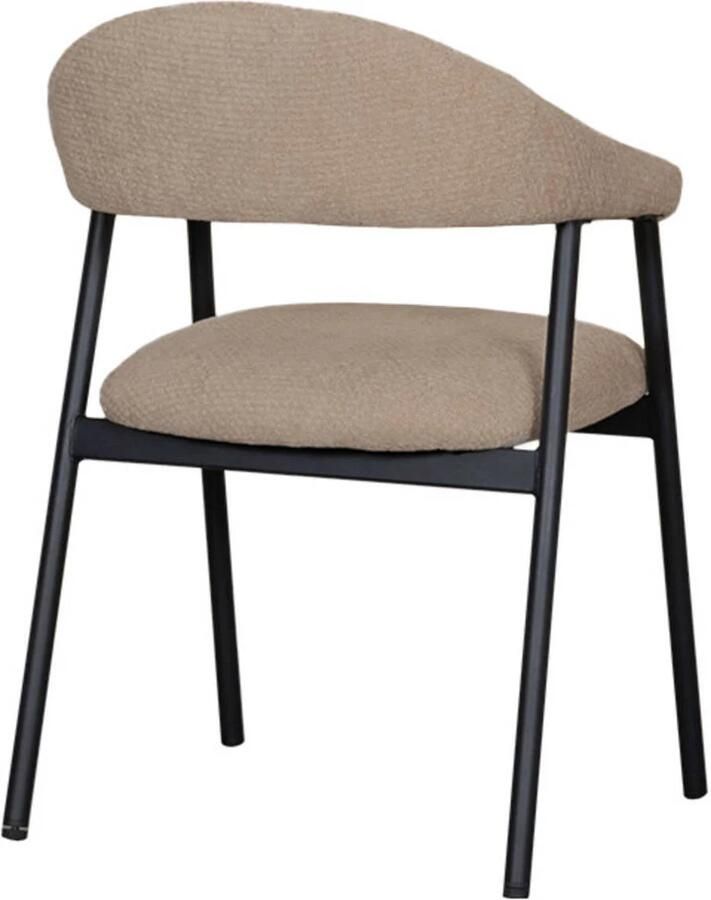 LABEL51 | Eetkamerstoel Amaze Clay Elite | Zitmeubels eetkamer | Armstoel